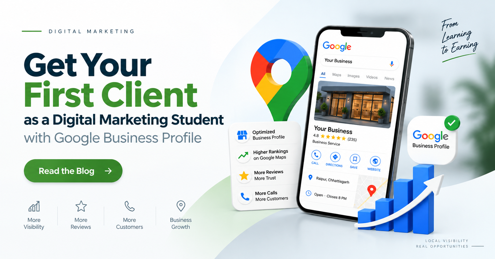 How to Get Your First Client as a Digital Marketing Student with Google Business Profile